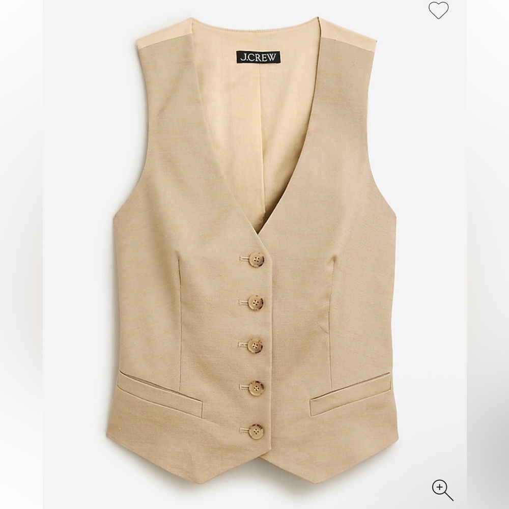 J. Crew Women's Blazer and Vest Full Set - Picture 4 of 9
